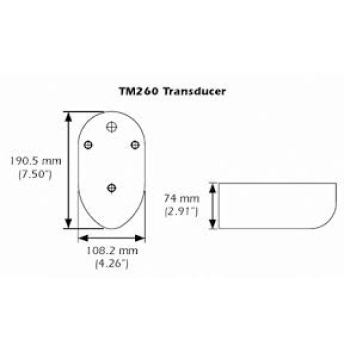 TM260 Transducer 50/200 kHz 1kW Painestore