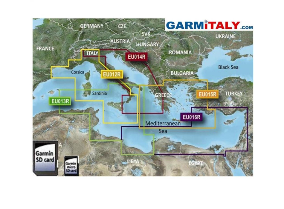 Garmin G2 Regular Mediterranean SD-MicroSD Painestore