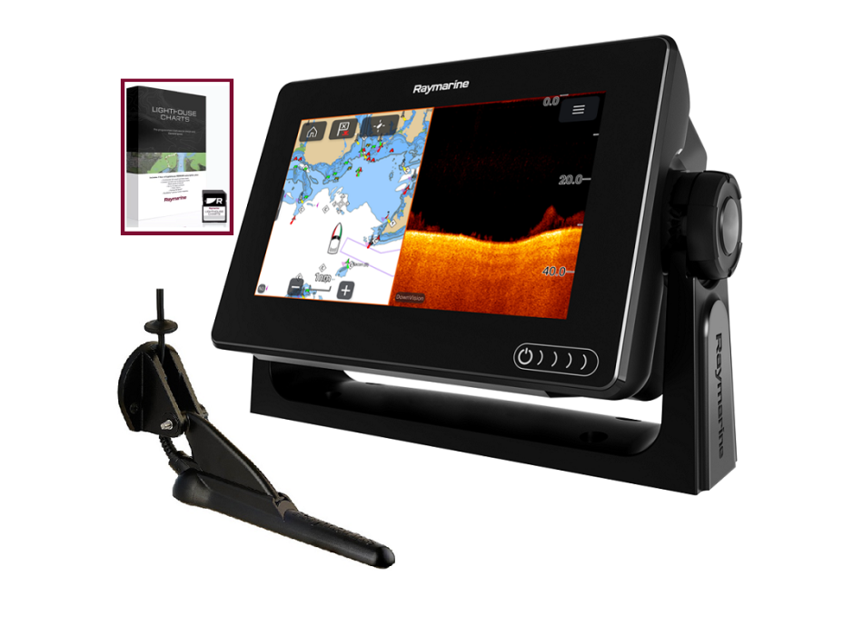 Raymarine AXIOM 7DV eco/GPS with CPT-S Painestore