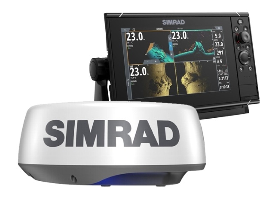 Simrad NSS 9 evo3S Radar Pack with Halo 20+ Painestore