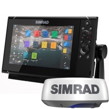 Simrad NSS 9 evo3S Radar Pack with Halo 20+ Painestore