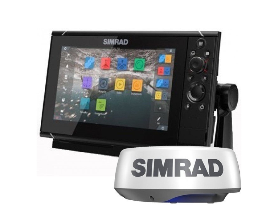 Simrad NSS 9 evo3S Radar Pack with Halo 20+ Painestore